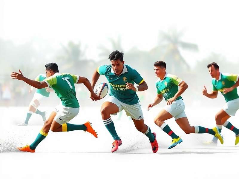 International rugby match